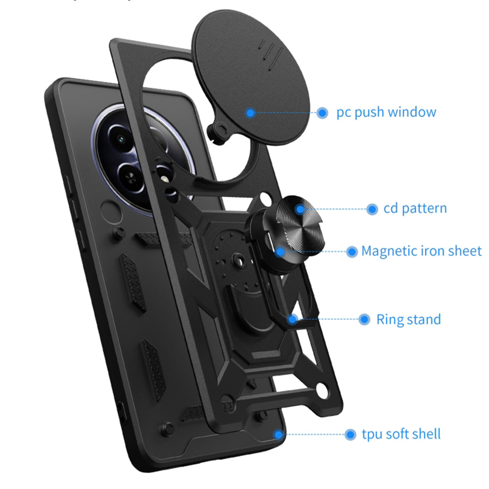 Case for Xiaomi 14 Ultra, Techsuit, CamShield, Blue