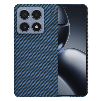 Hülle für Xiaomi 14T Pro, Techsuit, Carbonite FiberShell, Türkis