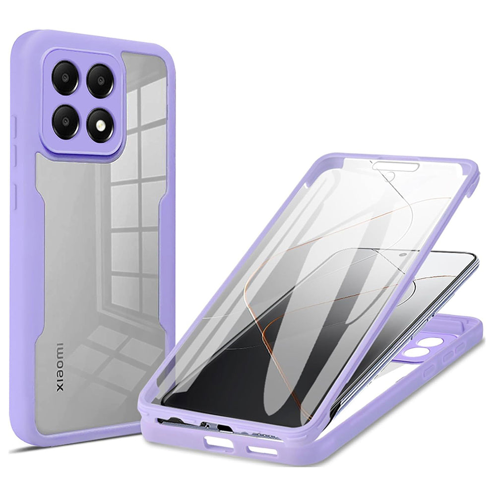 Hülle für Xiaomi 14T Pro, Techsuit, ColorVerse 360, Lila