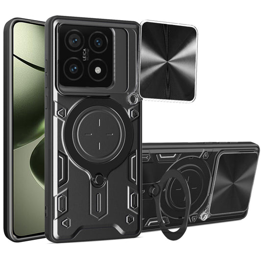 Hülle für Xiaomi 14T, Techsuit, CamGuard Pro, Schwarz