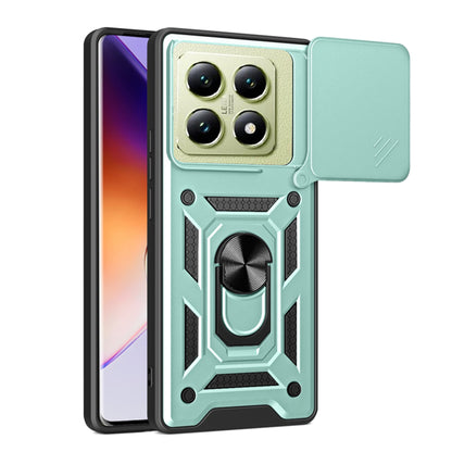 Hülle für Xiaomi 14T, Techsuit, CamShield, Grün