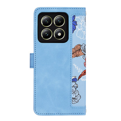 Hülle für Xiaomi 14T, Techsuit, FlipCraft, Blau