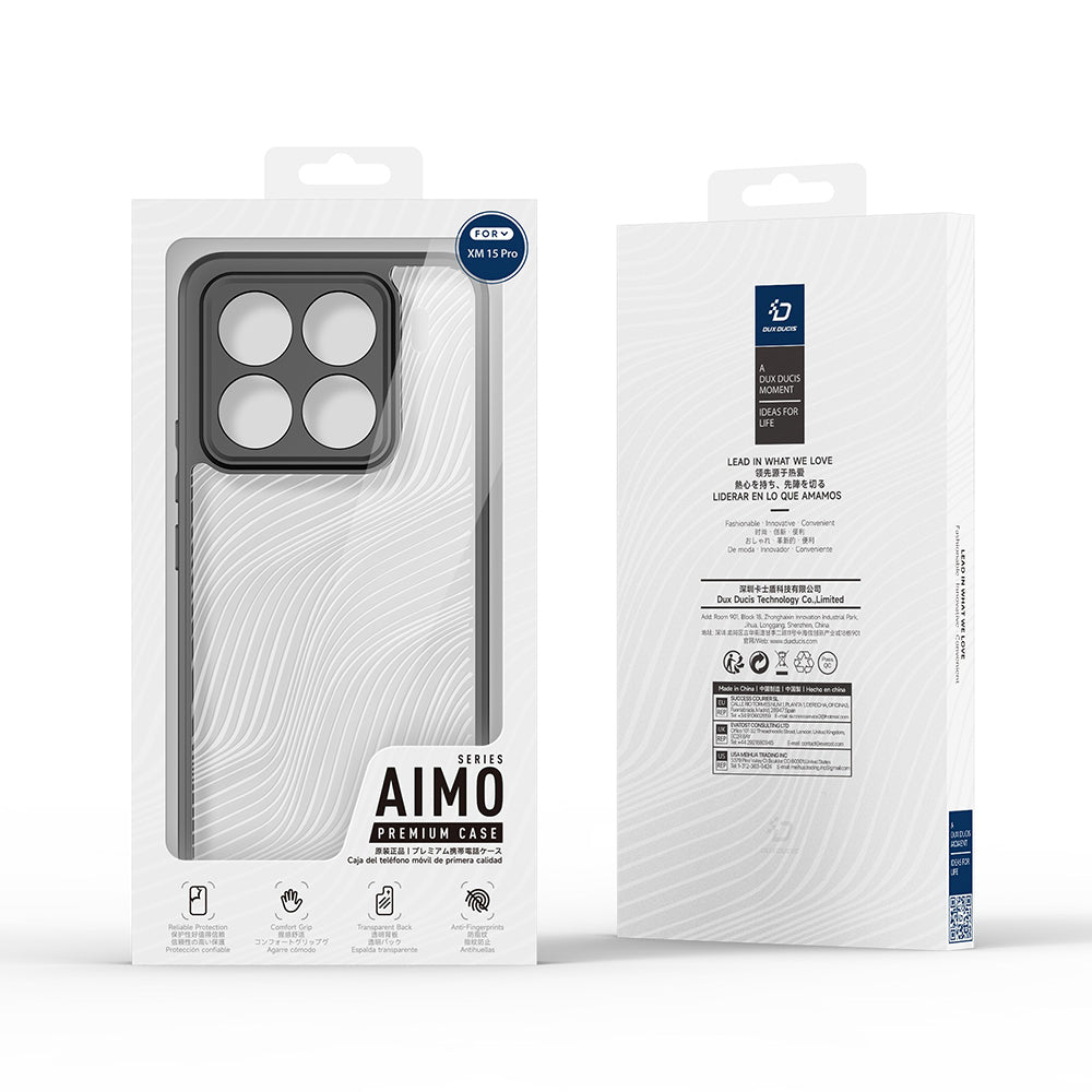 Hülle für Xiaomi 15 Pro, DUX DUCIS, Aimo, Schwarz