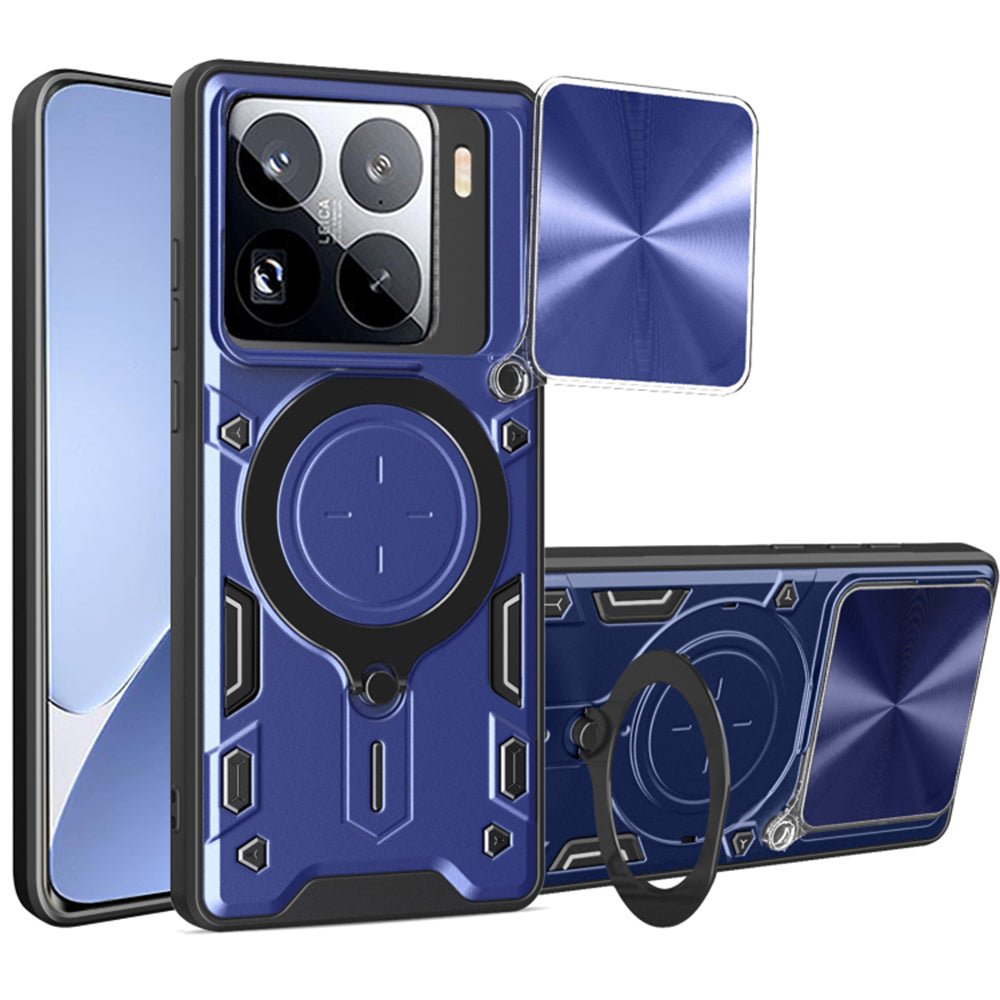 Hülle für Xiaomi 15 Pro, Techsuit, CamGuard Pro, Blau