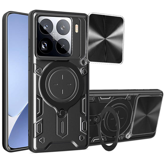 Hülle für Xiaomi 15 Pro, Techsuit, CamGuard Pro, Schwarz