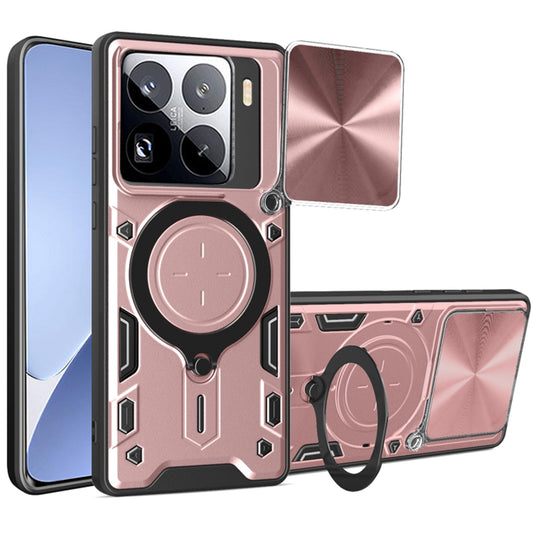 Hülle für Xiaomi 15 Pro, Techsuit, CamGuard Pro, Roségold