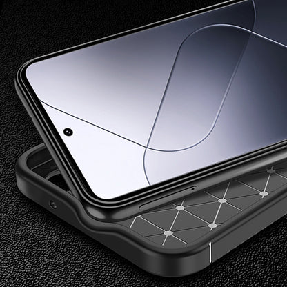 Hülle für Xiaomi 15 Pro, Techsuit, CarbonFiber, Schwarz