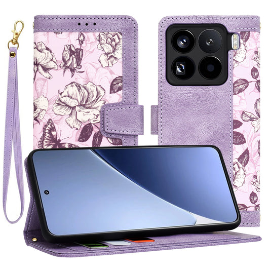Hülle für Xiaomi 15 Pro, Techsuit, FlipCraft, Lila