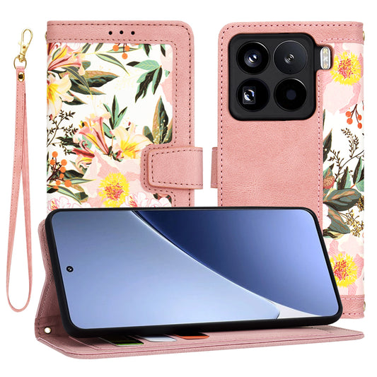 Hülle für Xiaomi 15 Pro, Techsuit, FlipCraft, Rosa