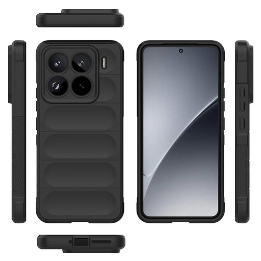 Hülle für Xiaomi 15 Pro, Techsuit, Magic Shield, Schwarz