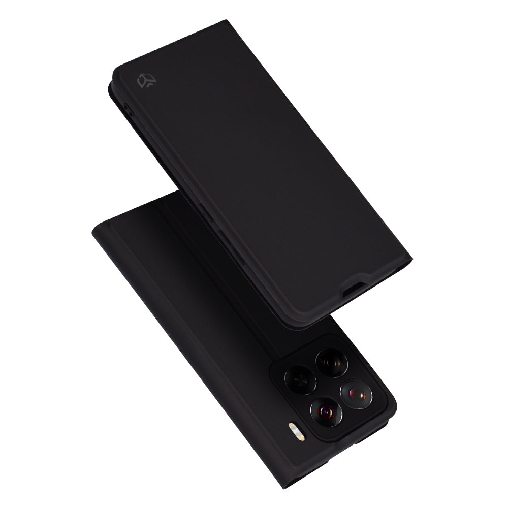 Hülle für Xiaomi 15 Pro, Techsuit, Magskin Book, Schwarz