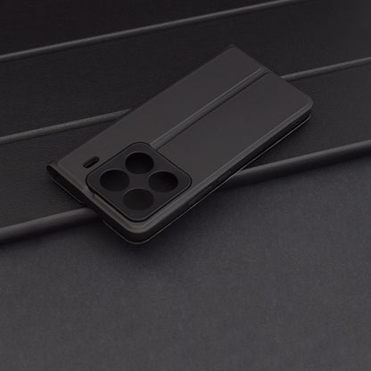 Hülle für Xiaomi 15 Pro, Techsuit, Magskin Book, Schwarz