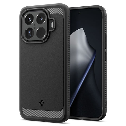 Hülle für Xiaomi 15T Pro, Spigen, Rugged Armor, Schwarz ACS11152