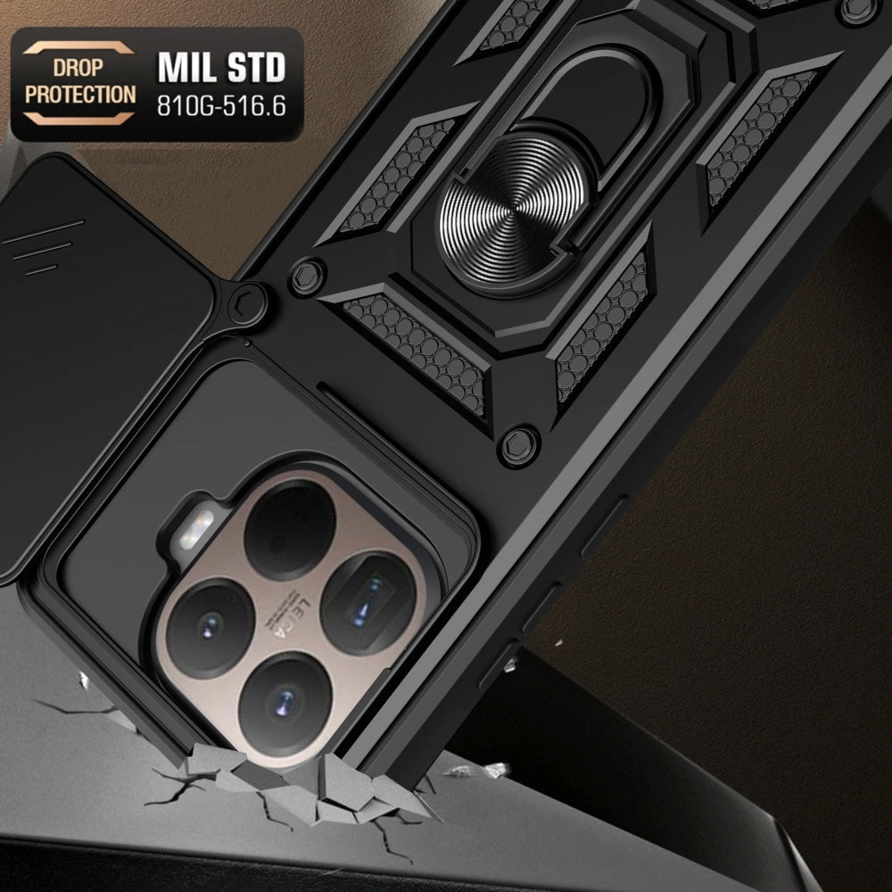 Hülle für Xiaomi 15T Pro, Techsuit, CamShield, Gold