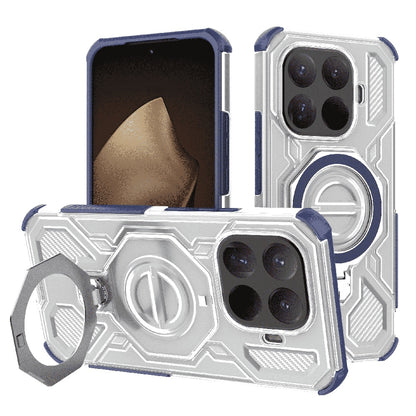 Hülle für Xiaomi 15T Pro, Techsuit, Carbon Shield Pro, Blau