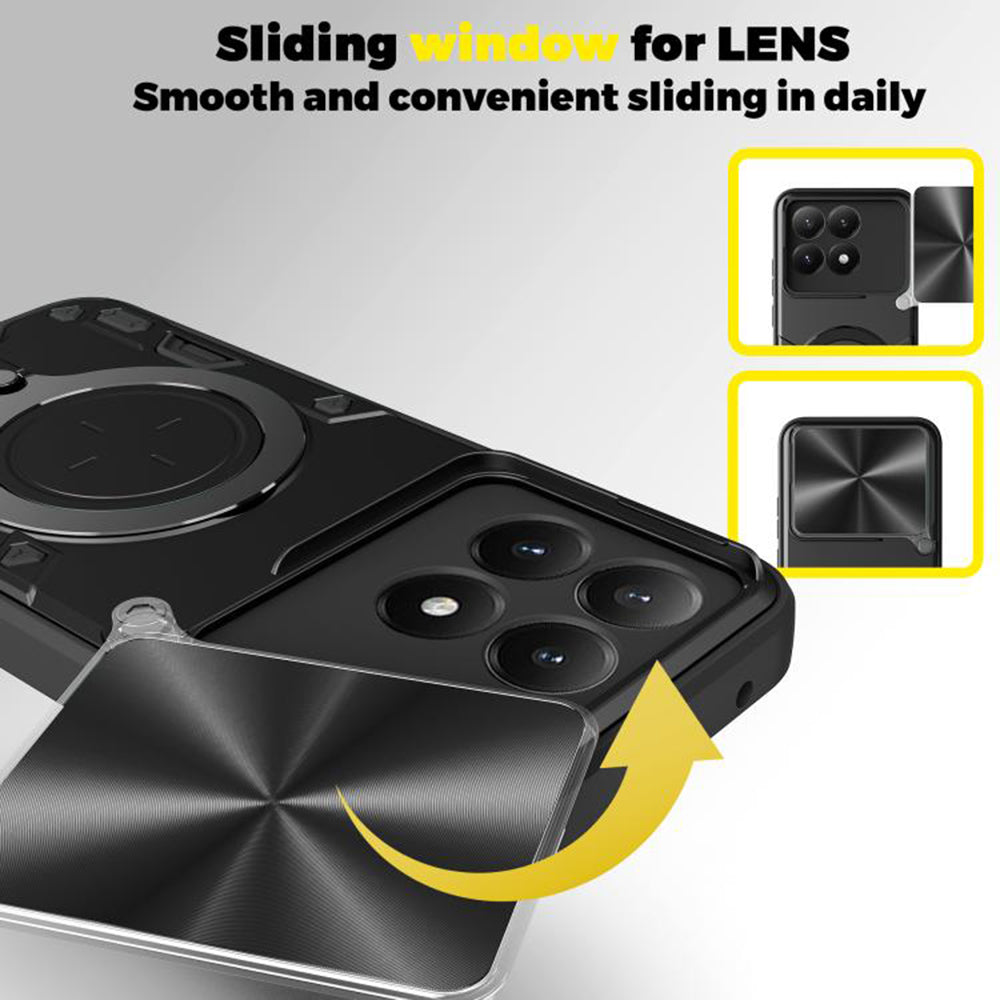 Hülle für Xiaomi 15T, Techsuit, CamGuard Pro, Lila