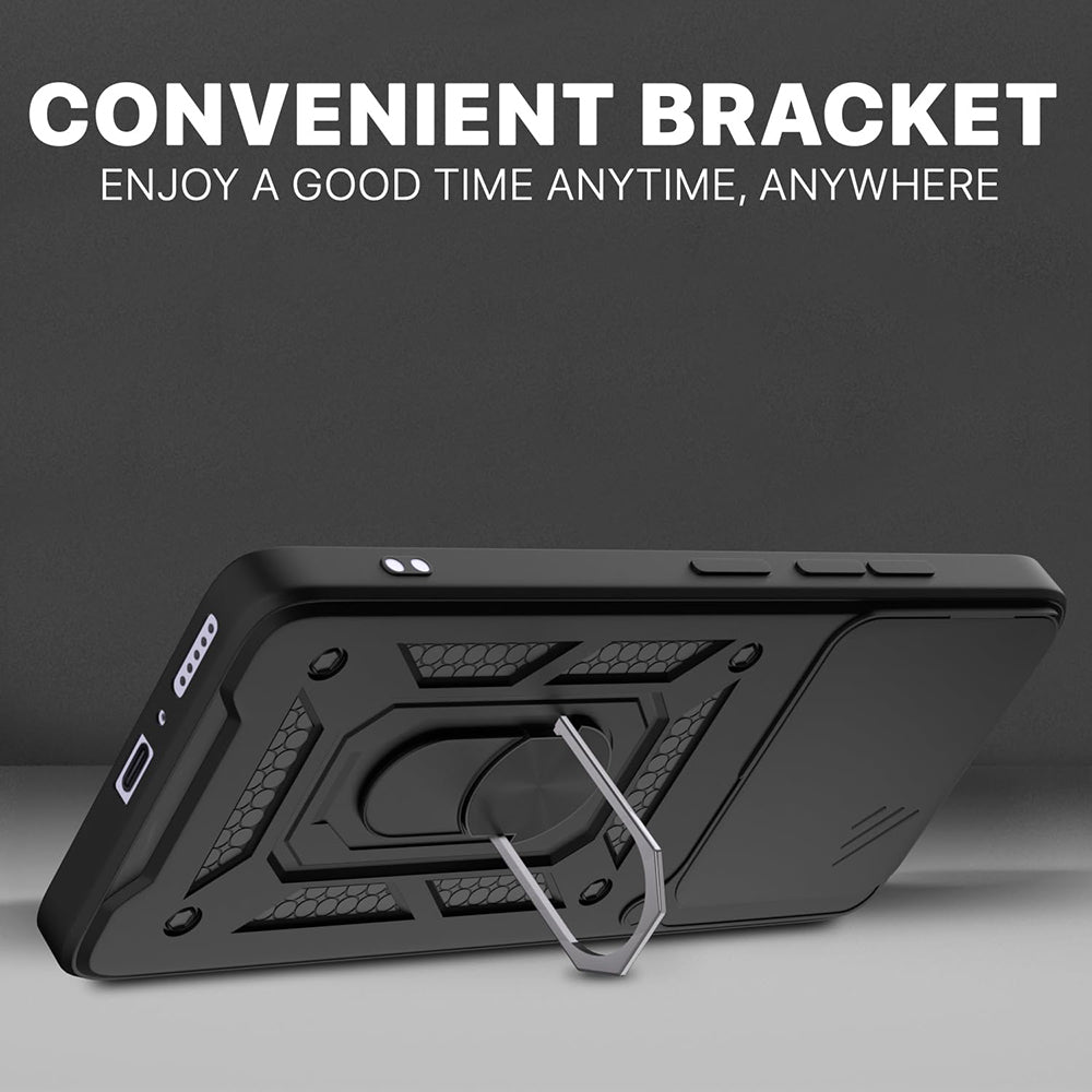 Hülle für Xiaomi 15T, Techsuit, CamShield, Schwarz