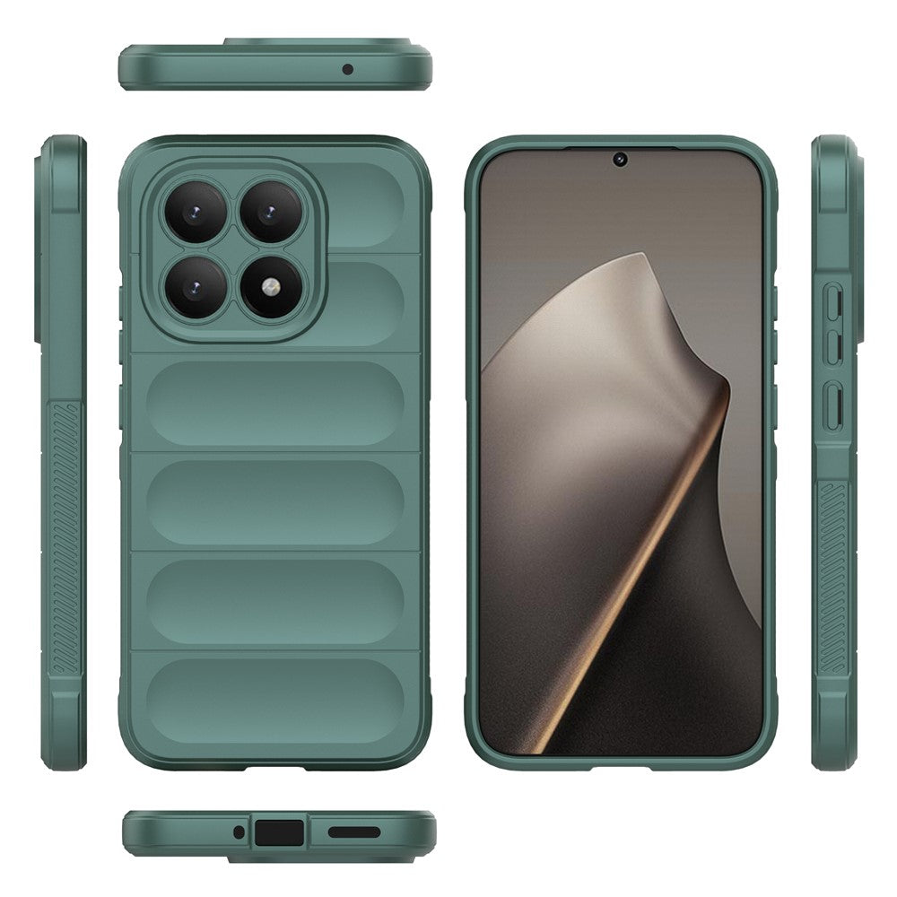 Hülle für Xiaomi 15T, Techsuit, Magic Shield, Grün