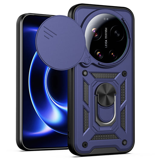 Hülle für Xiaomi 17 Ultra, Techsuit, CamShield, Blau