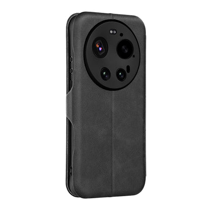 Hülle für Xiaomi 17 Ultra, Techsuit, Safe Wallet Plus, Schwarz