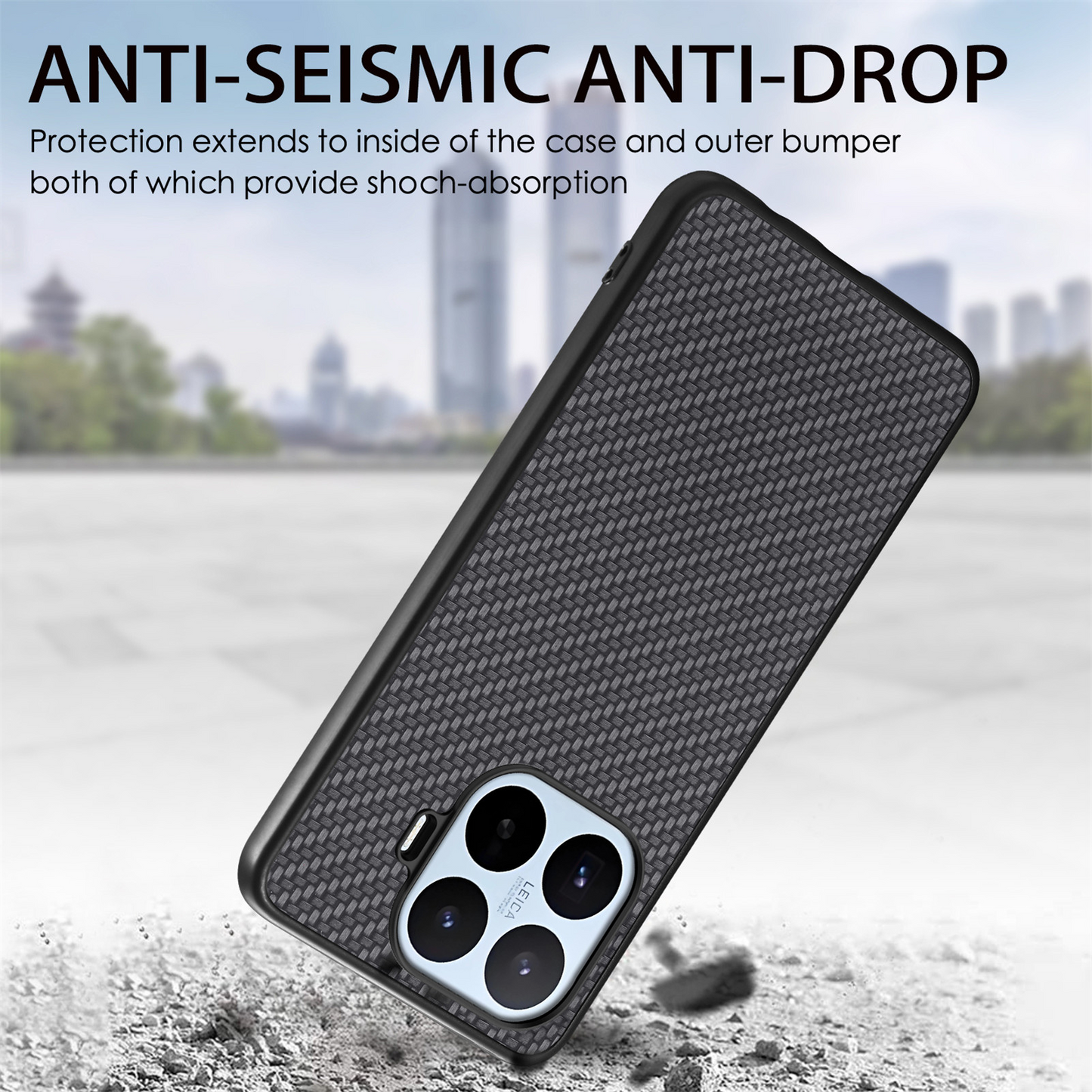 Case for Xiaomi 17T, OEM, Carbon, Black