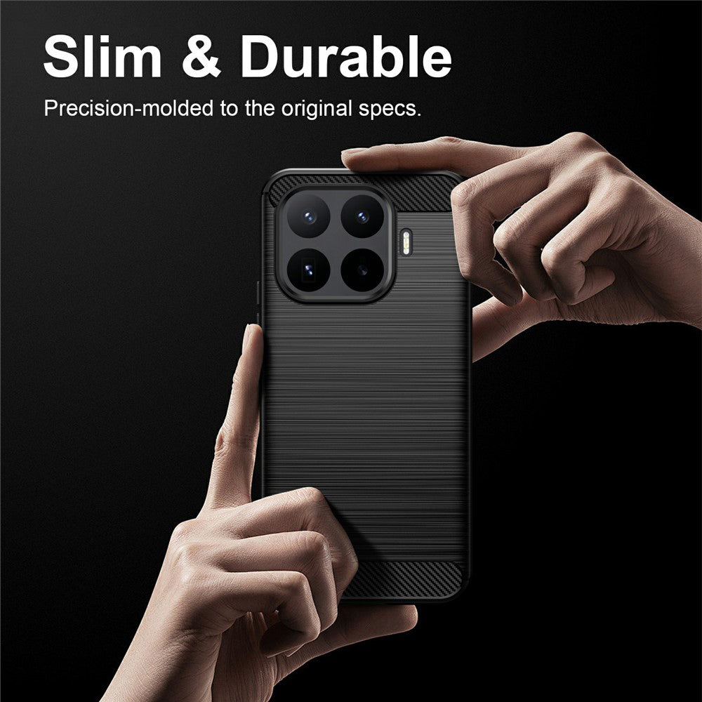 Hülle für Xiaomi 17T Pro, Techsuit, Carbon, Schwarz