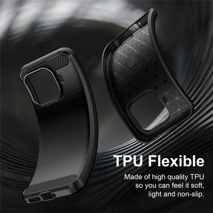 Hülle für Xiaomi 17T Pro, Techsuit, Carbon, Schwarz