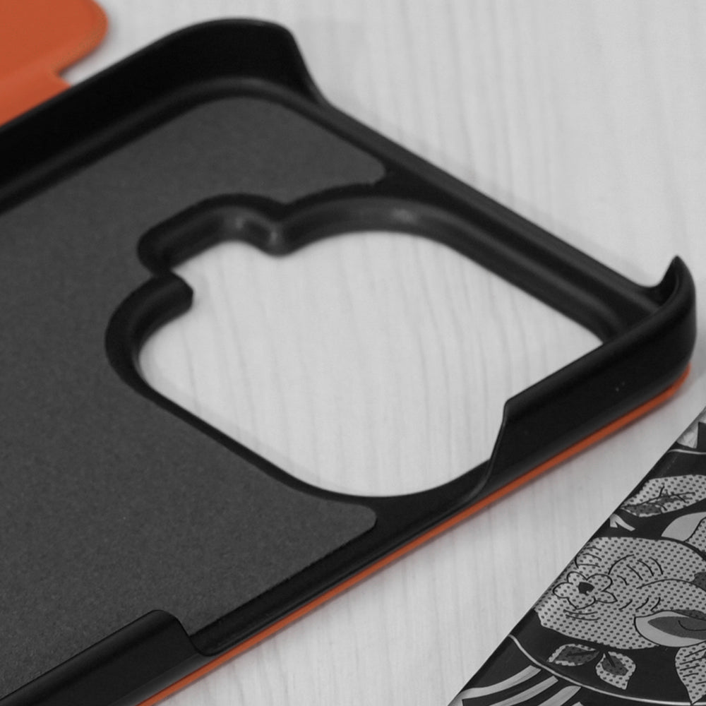 Hülle für Xiaomi 17T Pro, Techsuit, eFold, Orange
