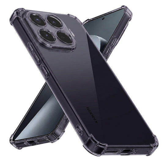 Hülle für Xiaomi 17T Pro, Techsuit, stoßfest klar, rauchfarben