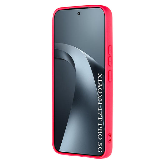 Hülle für Xiaomi 17T Pro, Techsuit, SoftFlex, Dunkelrosa