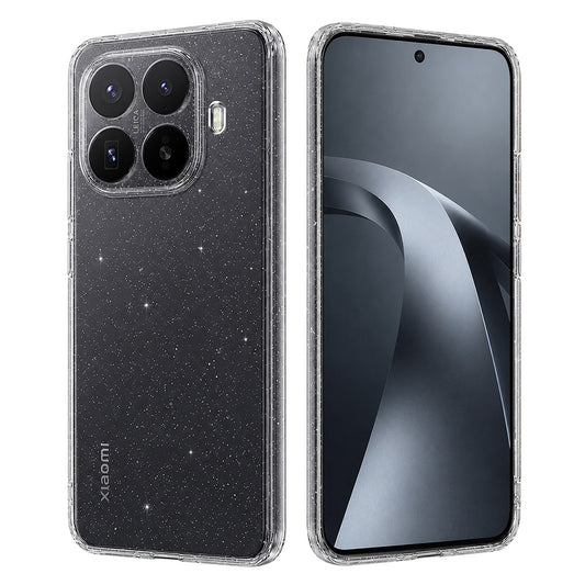 Case for Xiaomi 17T Pro, Techsuit, SparkleSkin, Transparent