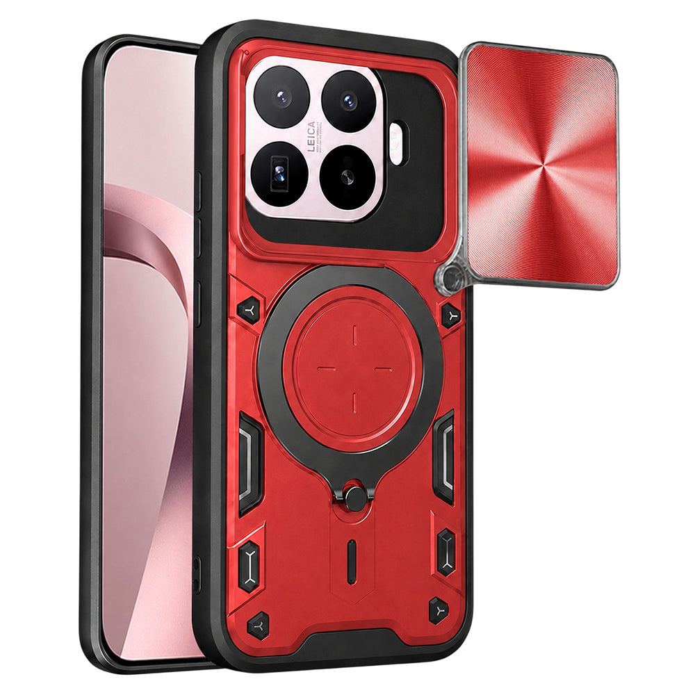 Hülle für Xiaomi 17T, Techsuit, CamGuard Pro, Rot