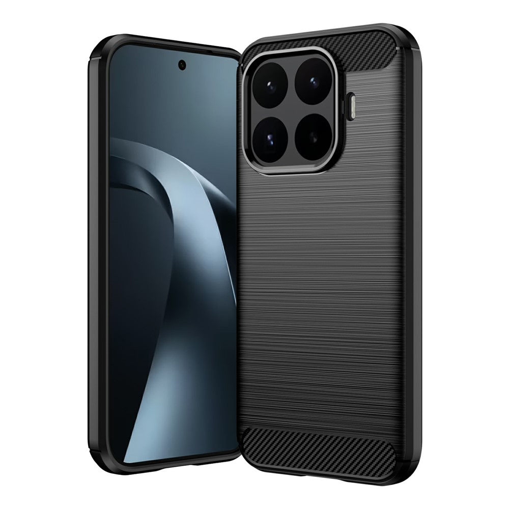 Hülle für Xiaomi 17T, Techsuit, Carbon, Schwarz