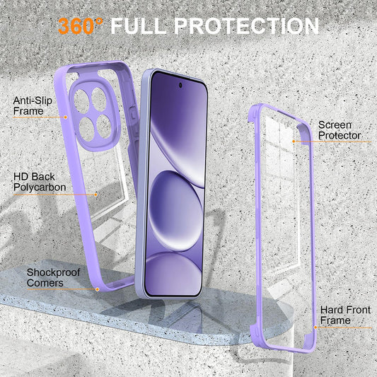 Hülle für Xiaomi 17T, Techsuit, ColorVerse 360, Lila