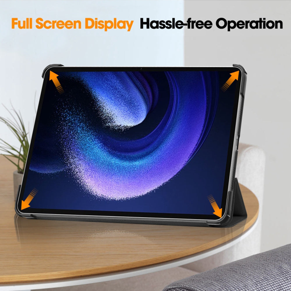 Hülle für Xiaomi Pad 6 / 6 Pro, Techsuit, FoldPro, Schwarz