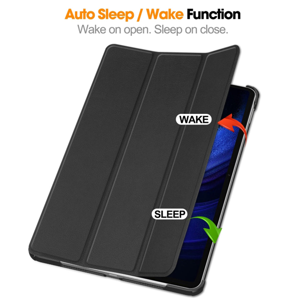Hülle für Xiaomi Pad 6 / 6 Pro, Techsuit, FoldPro, Schwarz