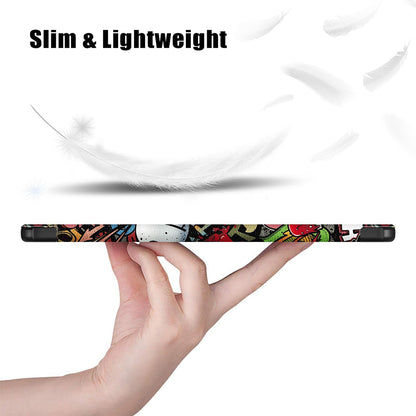 Hülle für Xiaomi Pad 7 / 7 Pro, Techsuit, FoldPro Urban Vibe, Mehrfarbig
