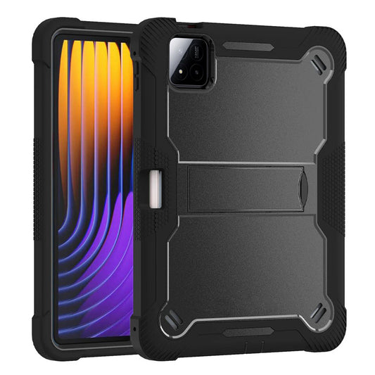 Hülle für Xiaomi Pad 7, Techsuit, Rugged TabShell, Schwarz