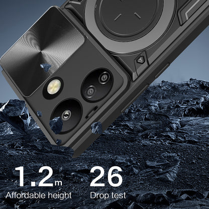 Hülle für Xiaomi Poco C65 / Redmi 13C, Techsuit, CamGuard Pro, Schwarz