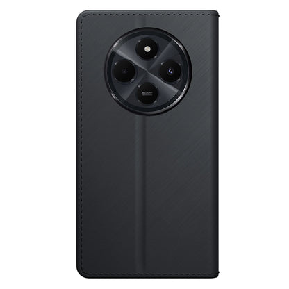 Hülle für Xiaomi Poco C75 / Redmi 14C, 3MK, Wallet, Schwarz