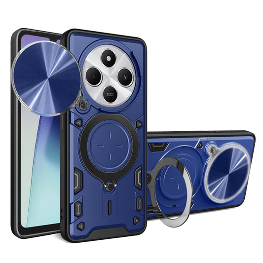 Hülle für Xiaomi Poco C75 / Redmi 14C, Techsuit, CamGuard Pro, Blau