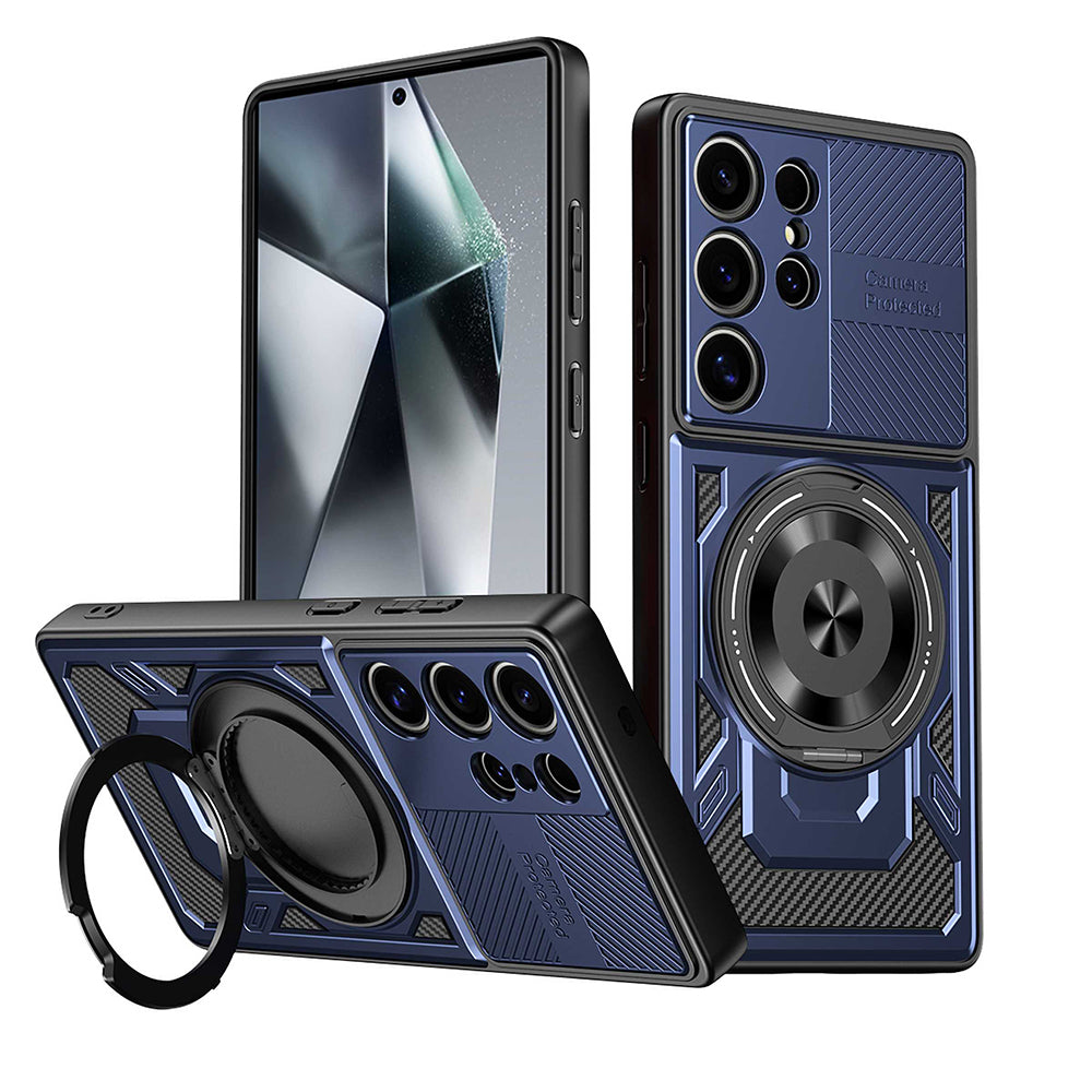 Hülle für Xiaomi Poco C75 / Redmi 14C, Techsuit, RuggedCam, Blau