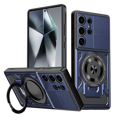 Hülle für Xiaomi Poco C75 / Redmi 14C, Techsuit, RuggedCam, Blau