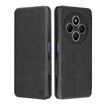 Hülle für Xiaomi Poco C75 / Redmi 14C, Techsuit, Safe Wallet Plus, Schwarz