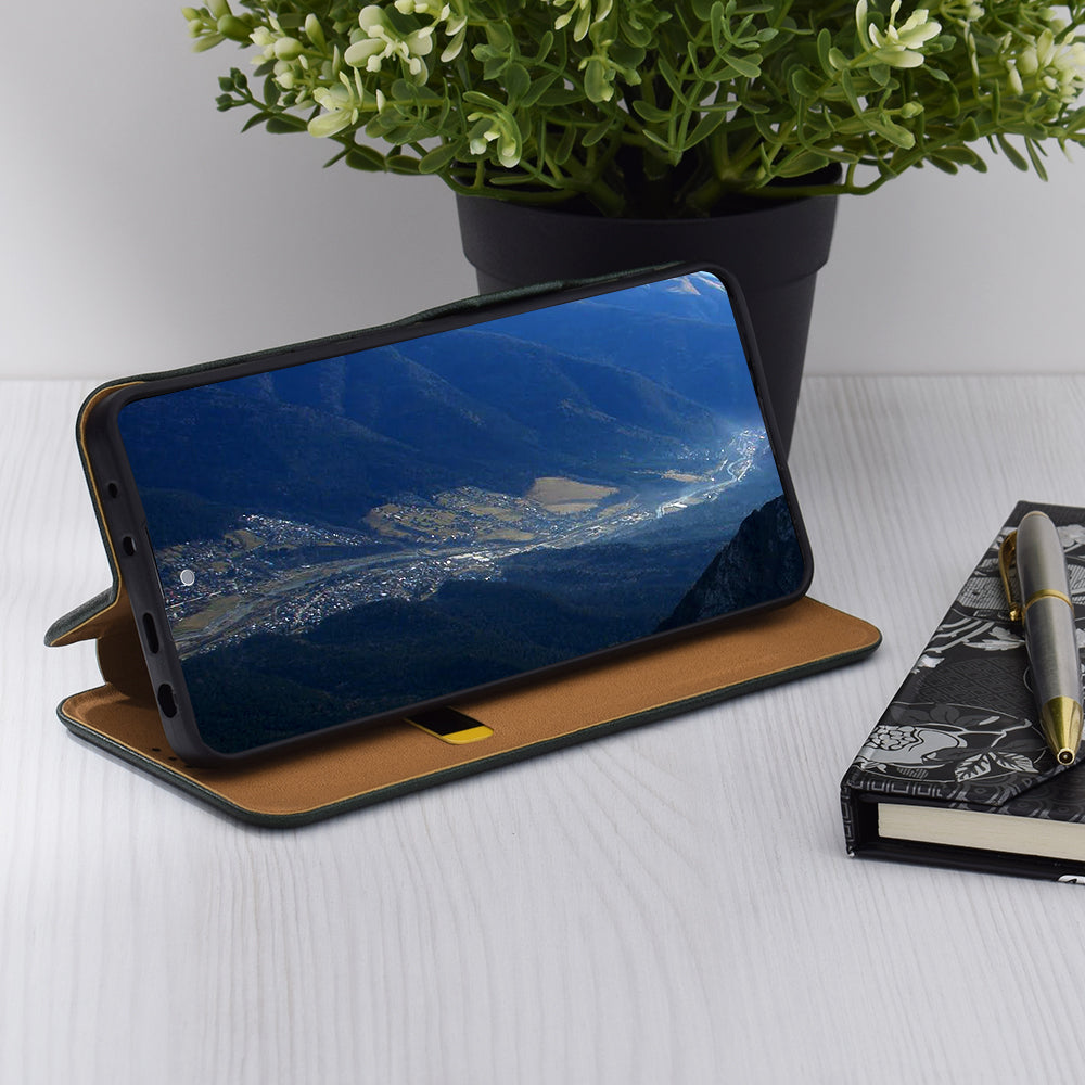 Hülle für Xiaomi Poco C75 / Redmi 14C, Techsuit, Safe Wallet Plus, Grün