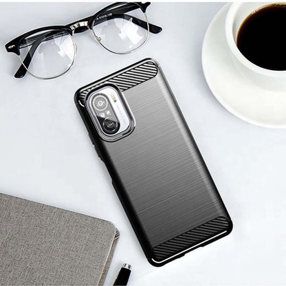 Case for Xiaomi Poco F3 / Mi 11i, Techsuit, Carbon, Black