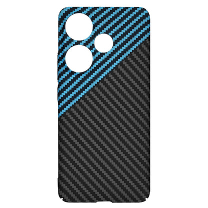 Hülle für Xiaomi Poco F6, Techsuit, Carbonite FiberShell, Blau