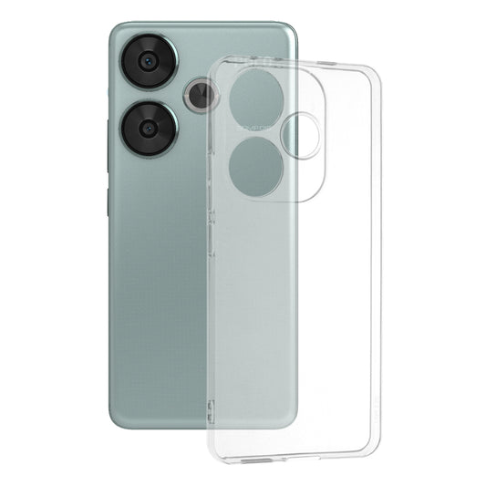 Hülle für Xiaomi Poco F6, Techsuit, Klar, Transparent