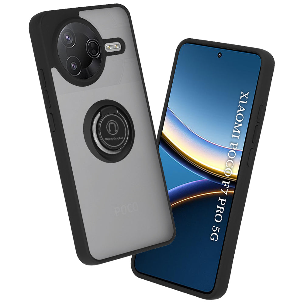 Hülle für Xiaomi Poco F7 Pro, Techsuit, Glinth, Schwarz