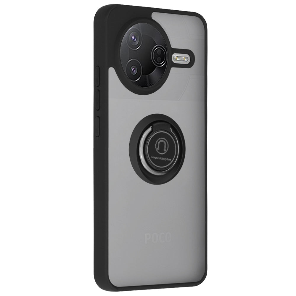 Hülle für Xiaomi Poco F7 Pro, Techsuit, Glinth, Schwarz